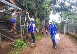 Jornada de hisopados, vacunación y promoción de la salud en Panamá Norte