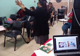 Promoción de la salud en Panamá Norte reitera la Ley 315 a pacientes y estudiantes