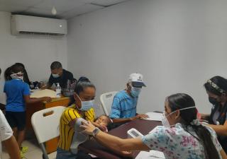 Casa comunal de Naos recibió a la comunidad para atención de salud