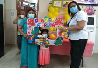 En la región de Salud de Panamá Norte celebraron el día de la fruta