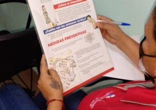 Refuerzan temas como hanta, dengue y otros a educadoras y promotoras de la salud en Panamá Norte
