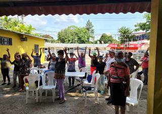 Realizan actividad física con motivo del Día Mundial de la Salud en Panamá Norte