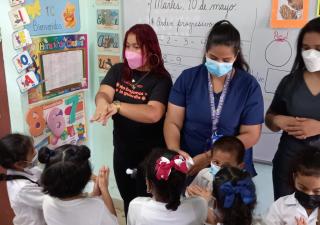Orientan a niños y jóvenes de Panamá Oeste sobre el tabaco, dengue y Covid-19