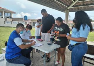 Informe de vacunación de la región de Panamá Oeste