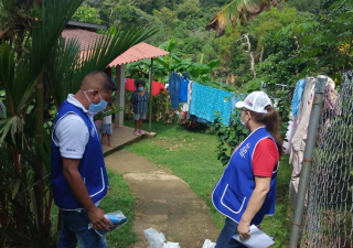 En Panamá Oeste se distribuyen kits de Protégete Panamá