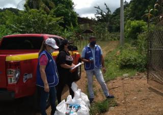 Regional de Panamá Oeste realiza trazabilidad en San Carlos, Capira y Arraiján