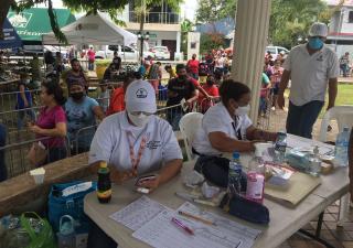 Continúan jornadas de vacunación en la provincia de Panamá Oeste
