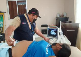 Brindaron servicios médicos a residentes de La Zanguenga, en el distrito de La Chorrera