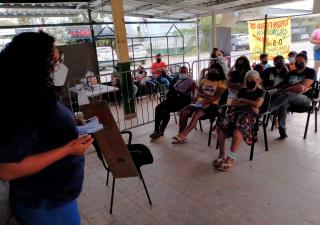 Promoción de la salud en Panamá Oeste orientando a la población en diferentes distritos
