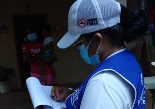 Continúan acciones de trazabilidad comunitaria en Panamá Oeste