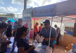 Regional de Salud Panamá Oeste participa en feria conmemorativa al día internacional de la mujer
