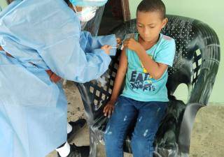 Informe de vacunación de la Región de salud Panamá Oeste