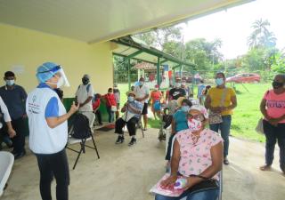 Jornada de captación de personas con discapacidad en Panamá Oeste