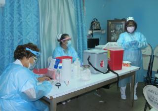 Continúan en Panamá Oeste con la aplicación de dosis contra la COVID-19