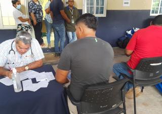 Minsa Panamá Oeste participa en jornada de salud realizada en instalaciones de Miviot.