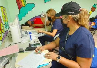 Gira de salud integral en Las Gaitas de Capira