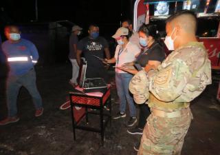 Medición de decibeles de sonido en la Feria de La Chorrera
