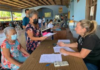 Realizan gira para captación de personas con discapacidad en El Higo de San Carlos