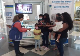 Actividades de Promoción en el distrito de Arraiján.