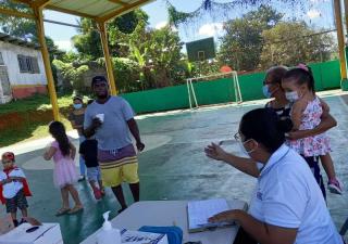 Equipos vacunadores siguen inmunizando a la provincia de Panamá Oeste