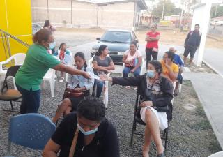 Personal de salud en Panamá Oeste conmemora el día mundial de la tuberculosis