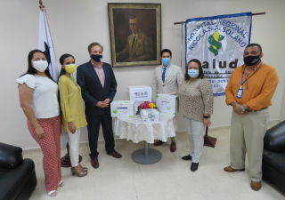 1,600 pruebas para detectar COVID-19 fueron donadas al Hospital Nicolás A. Solano