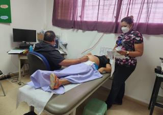 Programa de salud sexual de Panamá Oeste realizó ultrasonidos en el centro de Salud de San Carlos