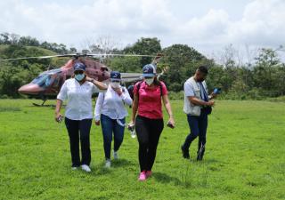 Vacunación en Chame, Capira y San Carlos inició con buen pie