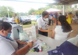 Panamá Oeste sigue vacunado para prevenir las enfermedades respiratorias