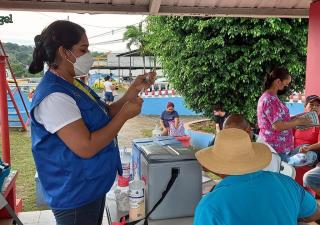 Informe de vacunas y puntos de vacunación en Panamá Oeste