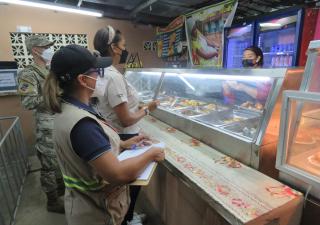 Equipo de la región de Panamá Oeste en operativo de higiene y bioseguridad