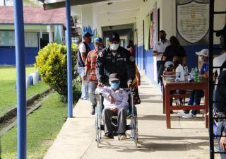 Se verifican condiciones de albergues en Veraguas