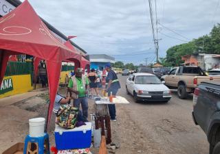Salud Pública en operativo en Panamá Oeste reitera a comerciantes cumplir con las normas sanitarias