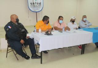 Autoridades de Panamá Oeste se reúnen para tratar temas de bioseguridad en el mes de la patria.