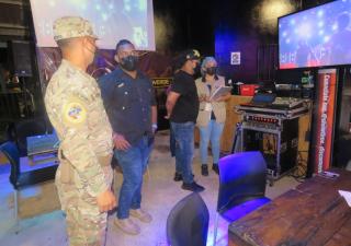 Operativos nocturnos en Feria de La Chorrera