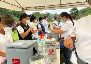 Minsa en Panamá Oeste realizó feria de vacunación infantil en Capira