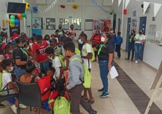 Actividad de familias fuertes en comunidad de Arraiján