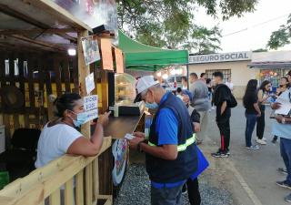 Promoción de la Salud brinda orientación en la Feria Internacional de La Chorrera