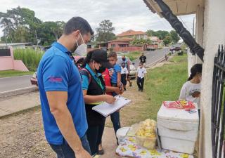 Verifican venta ambulante en centros escolares de Panamá Oeste 