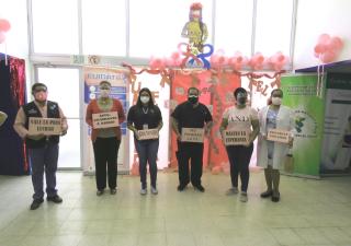 Cierre simbólico de campaña de cáncer de mama en Panamá Oeste