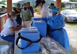 Informe de vacunación de Panamá Oeste del pasado fin de semana