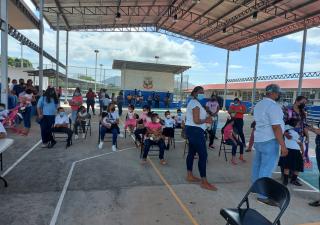 Más de doscientas mil vacunas se han aplicado en lo que va del año en Panamá Oeste