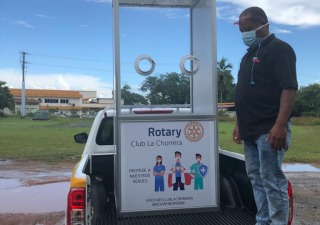 Panamá Oeste recibe donación del Club Rotary