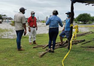 Operativo de vigilancia a playas y toma de hisopados en Panamá Oeste