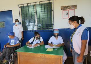 710 dosis fueron aplicadas a personas con discapacidad en Panamá Oeste