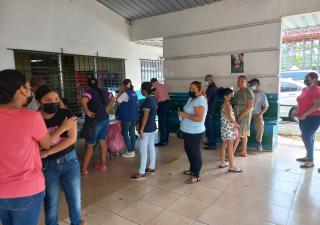 Informe de vacunación de fin de semana en puntos de Panamá Oeste