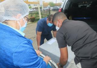 Región de Panamá Oeste recibe 4,485 viales dirigidas al circuito 8-1