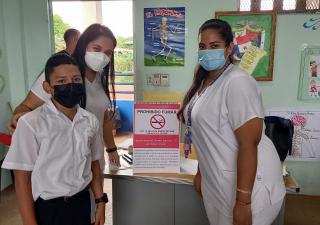 Panamá Oeste fortalece prácticas de higiene y medidas de prevención en la comunidad escolar 