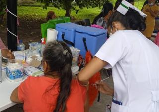 Informe  de  vacunación  de fin de semana de la provincia de Panamá Oeste