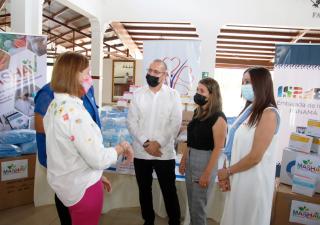 Embajada de Israel realiza donación de insumos de la agencia Mashav